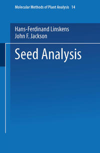 Vorderes Coverbild Seed Analysis