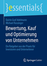 Vorderes Coverbild Bewertung, Kauf und Optimierung von Unternehmen