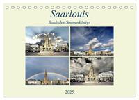 Vorderes Coverbild Saarlouis - Stadt des Sonnenkönigs (Tischkalender 2025 DIN A5 quer), CALVENDO Monatskalender