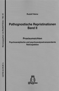 Vorderes Coverbild Pathognostische Repristinationen Band II