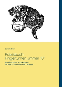 Vorderes Coverbild Praxisbuch Fingerturnen "immer 10"