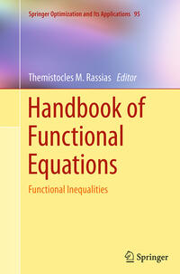 Vorderes Coverbild Handbook of Functional Equations