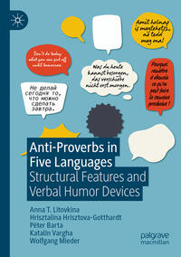 Vorderes Coverbild Anti-Proverbs in Five Languages