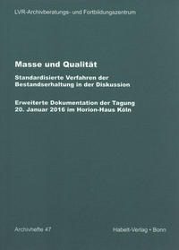 Vorderes Coverbild Masse und Qualität