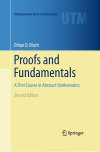 Vorderes Coverbild Proofs and Fundamentals