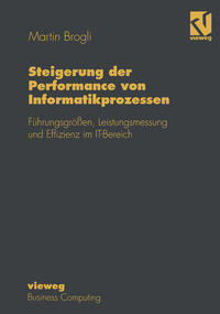 Vorderes Coverbild Steigerung der Performance von Informatikprozessen