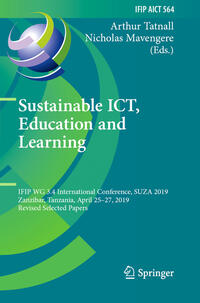 Vorderes Coverbild Sustainable ICT, Education and Learning