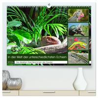 Vorderes Coverbild In der Welt der unterschiedlichsten Echsen (hochwertiger Premium Wandkalender 2026 DIN A2 quer), Kunstdruck in Hochglanz