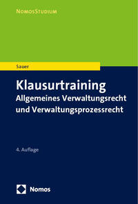 Vorderes Coverbild Klausurtraining