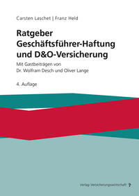 Vorderes Coverbild Ratgeber Geschäftsführer-Haftung und D&O-Versicherung