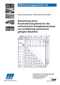 Vorderes Coverbild Entwicklung eines Konstruktionssystems für den rechnerischen Festigkeitsnachweis von punktförmig mechanisch gefügten Bauteilen