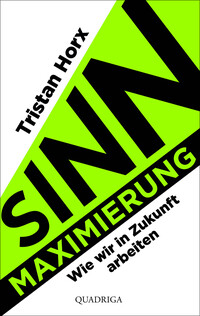 Vorderes Coverbild Sinnmaximierung