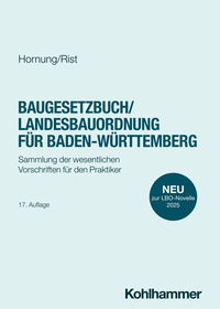 Vorderes Coverbild Baugesetzbuch/Landesbauordnung für Baden-Württemberg