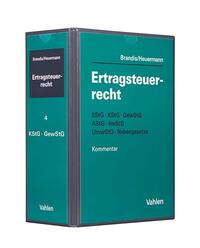 Vorderes Coverbild Ertragsteuerrecht Hauptordner IV 72 mm