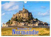 Vorderes Coverbild Blickpunkte der Normandie (Wandkalender 2025 DIN A4 quer), CALVENDO Monatskalender