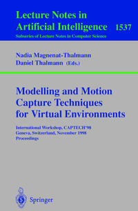 Vorderes Coverbild Modelling and Motion Capture Techniques for Virtual Environments