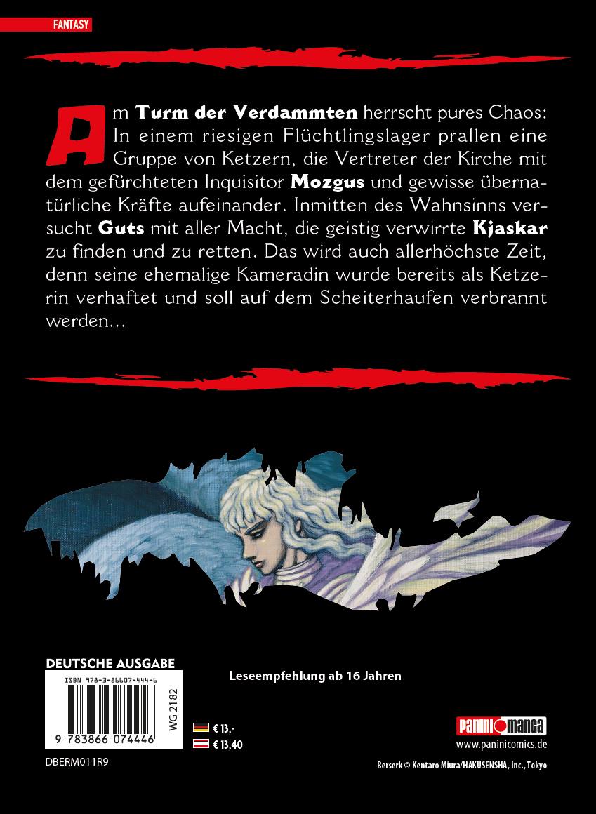Rückseitencover Berserk Max 11