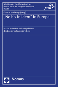 Vorderes Coverbild "Ne bis in idem" in Europa