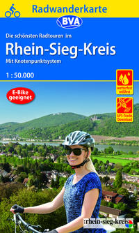 Vorderes Coverbild Radwanderkarte BVA Radwandern im Rhein-Sieg-Kreis 1:50.000, reiß- und wetterfest, GPS-Tracks Download