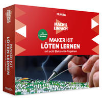 Vorderes Coverbild FRANZIS 67122 Mach's einfach Maker Kit Löten lernen