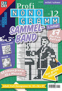 Vorderes Coverbild Profi-Nonogramm 3er-Band Nr. 12