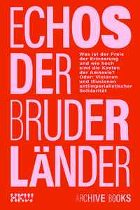 Vorderes Coverbild Echos der Bruderländer Reader