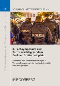 Vorderes Coverbild 3. Fachsymposium zum Terroranschlag auf dem Berliner Breitscheidplatz