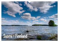 Vorderes Coverbild Suomi – Finnland (Wandkalender 2025 DIN A3 quer), CALVENDO Monatskalender