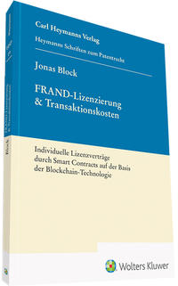 Vorderes Coverbild FRAND-Lizenzierung & Transaktionskosten