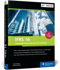 Vorderes Coverbild IFRS 16 – Leasingbilanzierung mit SAP S/4HANA