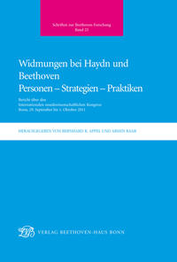 Vorderes Coverbild Widmungen bei Haydn und Beethoven. Personen - Strategien - Praktiken