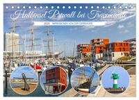 Vorderes Coverbild Halbinsel Priwall bei Travemünde – Impressionen von der Ostseeküste (Tischkalender 2025 DIN A5 quer), CALVENDO Monatskalender