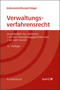 Vorderes Coverbild Grundriss des österreichischen Verwaltungsverfahrensrechts