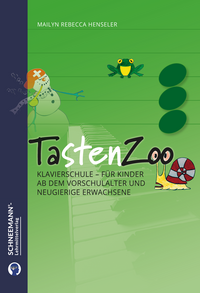 Vorderes Coverbild Der Tastenzoo | Das SCHNEEMANN®-Klavierlernsystem