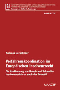 Vorderes Coverbild Verfahrenskoordination im Europäischen Insolvenzrecht