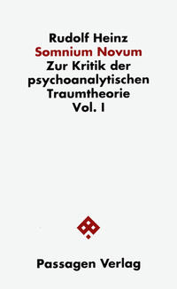 Vorderes Coverbild Somnium novum. Zur Kritik der psychoanalytischen Traumtheorie / Somnium novum. Zur Kritik der psychoanalytischen Traumtheorie
