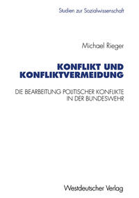 Vorderes Coverbild Konflikt und Konfliktvermeidung