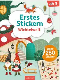 Vorderes Coverbild Erstes Stickern – Wichtelwelt