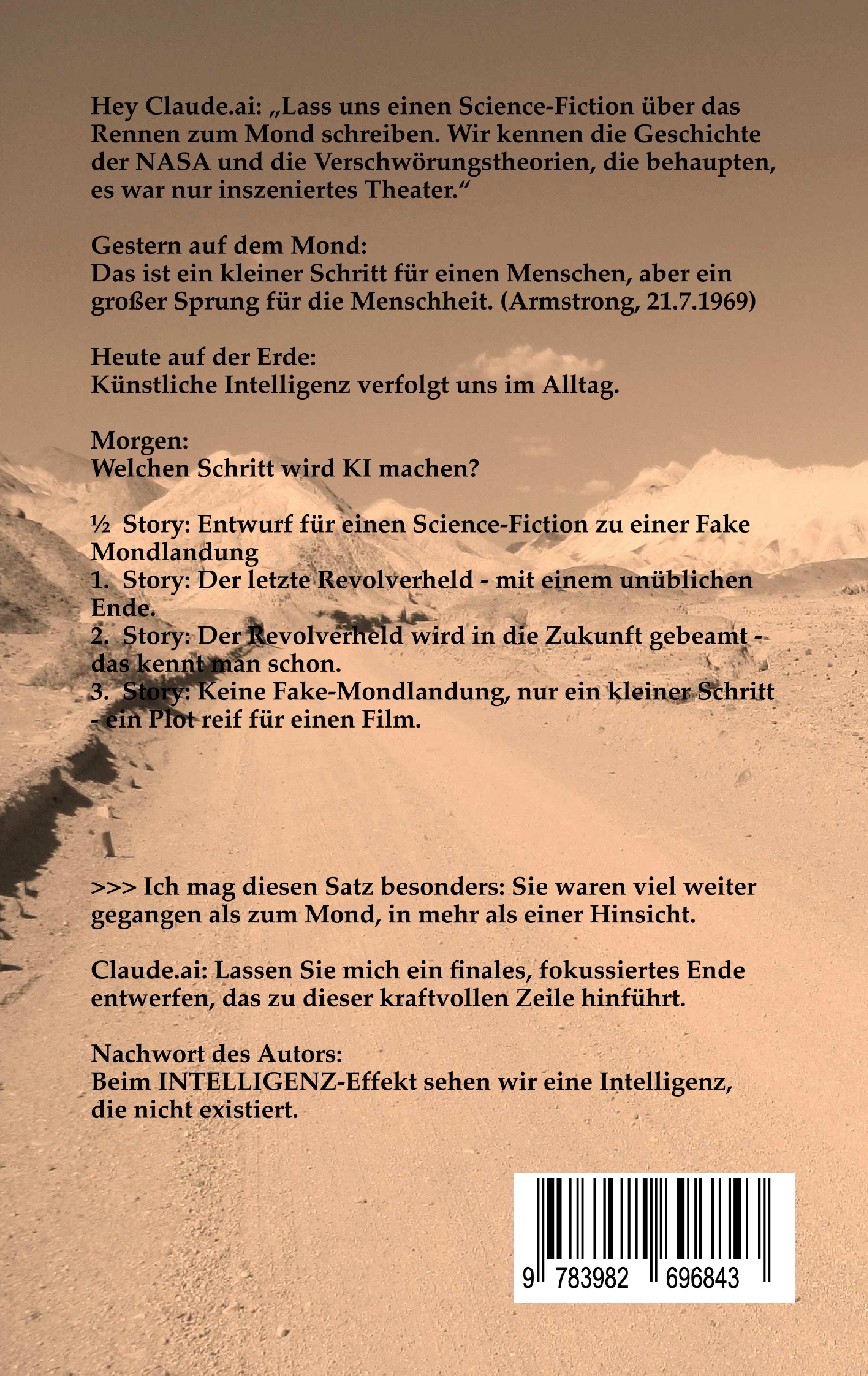Rückseitencover KI/ One more small Step