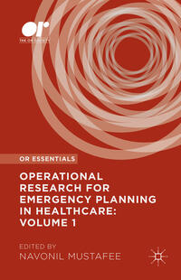 Vorderes Coverbild Operational Research for Emergency Planning in Healthcare: Volume 1