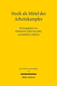 Vorderes Coverbild Streik als Mittel des Arbeitskampfes