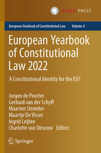 Vorderes Coverbild European Yearbook of Constitutional Law 2022