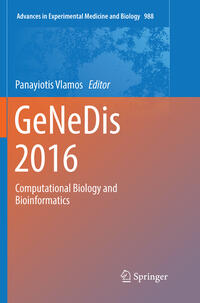 Vorderes Coverbild GeNeDis 2016
