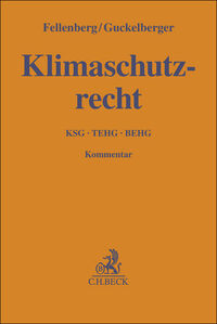 Vorderes Coverbild Gelbe Erläuterungsbücher / Klimaschutzrecht