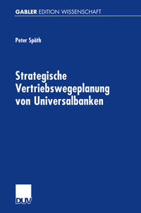 Vorderes Coverbild Strategische Vertriebswegeplanung von Universalbanken