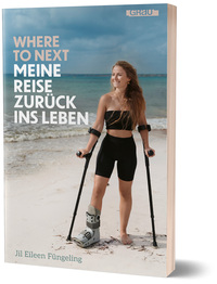 Vorderes Coverbild Where to Next. Meine Reise zurück ins Leben