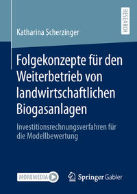 Vorderes Coverbild Folgekonzepte für den Weiterbetrieb von landwirtschaftlichen Biogasanlagen