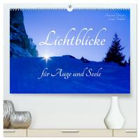 Vorderes Coverbild Lichtblicke für Auge und Seele - Der Kalender (hochwertiger Premium Wandkalender 2025 DIN A2 quer), Kunstdruck in Hochglanz