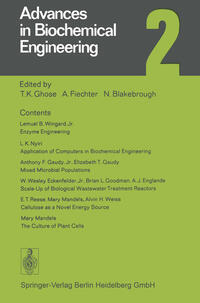 Vorderes Coverbild Advances in Biochemical Engineering 2