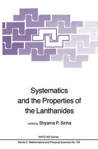 Vorderes Coverbild Systematics and the Properties of the Lanthanides